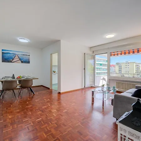 Lido Apartment Locarno With Balcony And Parking - Happy Rentals *