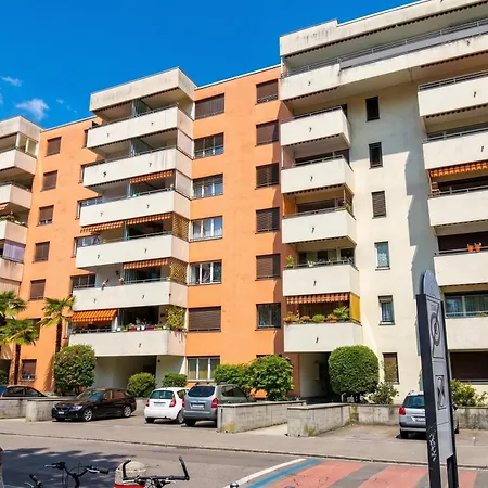Apartment Lido Apartment Locarno With Balcony And Parking - Happy Rentals Locarno