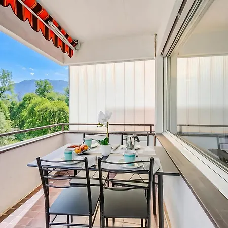 Lido Apartment Locarno With Balcony And Parking - Happy Rentals Apartment *